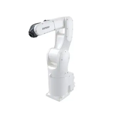Bras robotique industriel Denso VS-050 présenté par son fabricant
