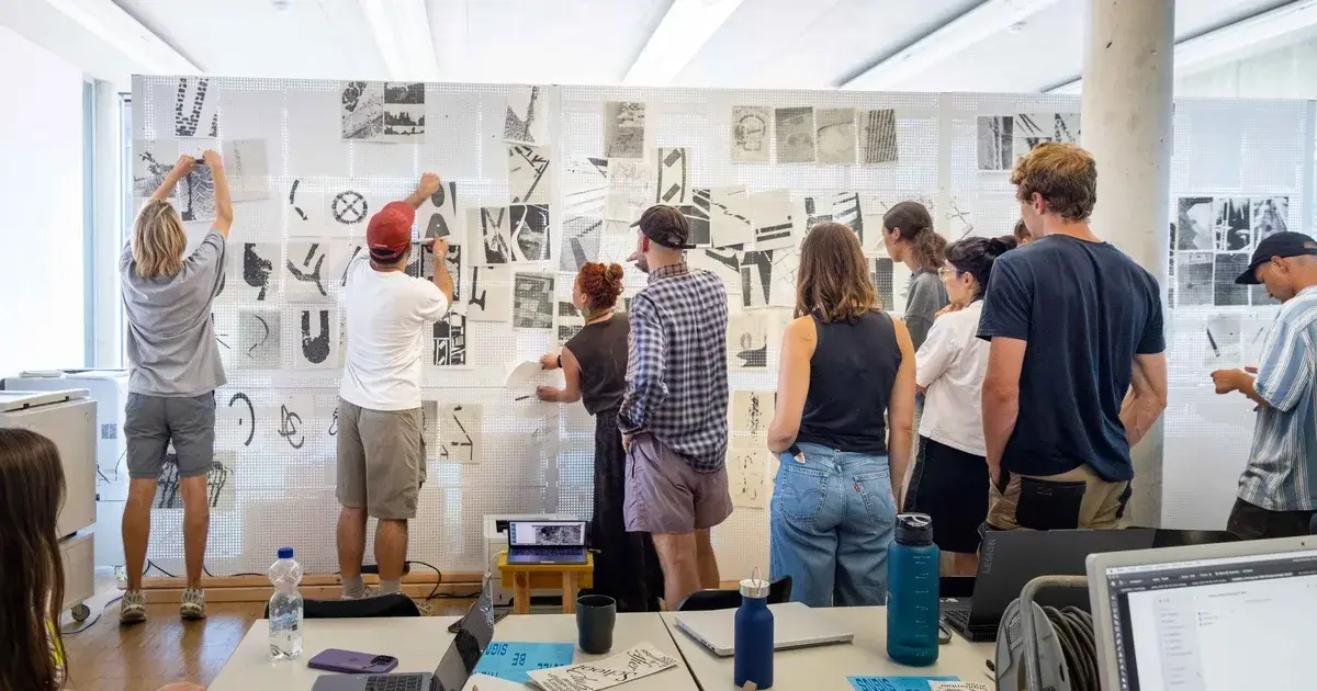 Atelier A Billboard Alphabet au Module Festival