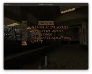 Capture du portage vkQuake présent dans le dépôt du compilateur C3