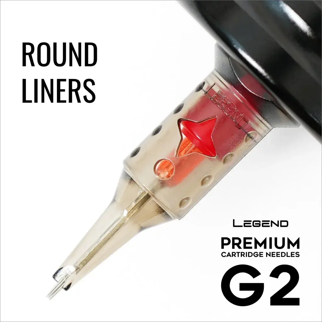 Cartouche d’aiguille de tatouage Legend Premium G2 vendue par CAM Supply