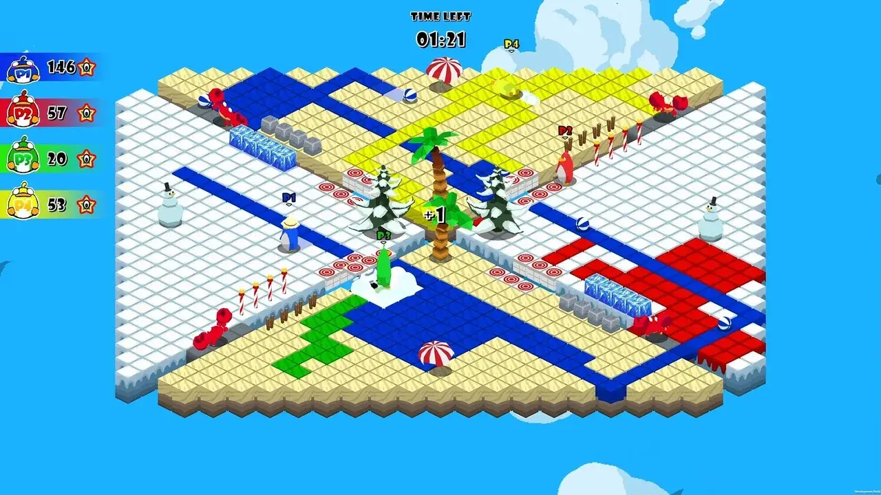 Capture de Soup Raiders pendant son développement