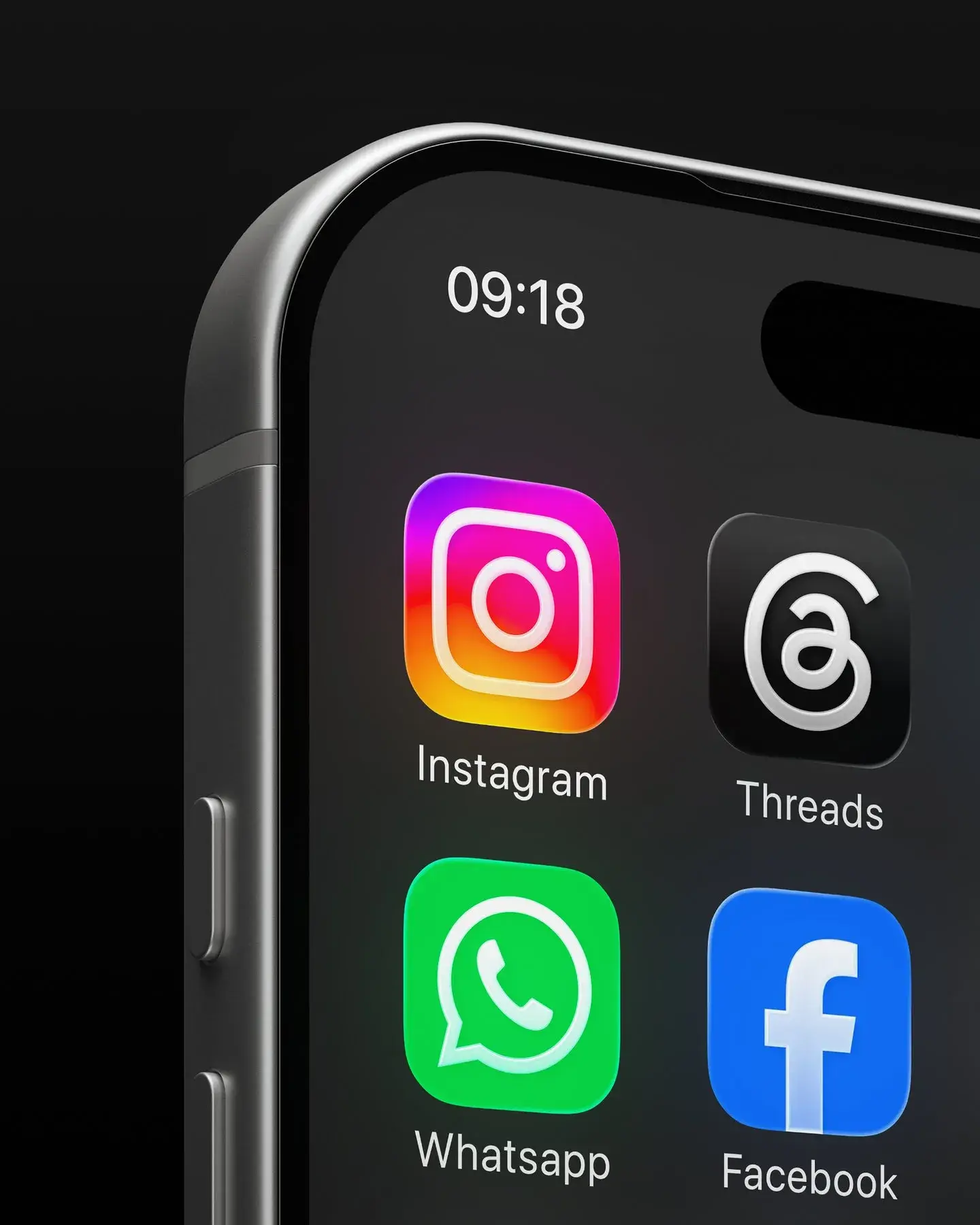 Icône Instagram présentée dans le nouveau système visuel