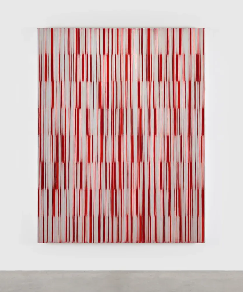 Sound Field de Mark Francis, 2022, peinture abstraite verticale