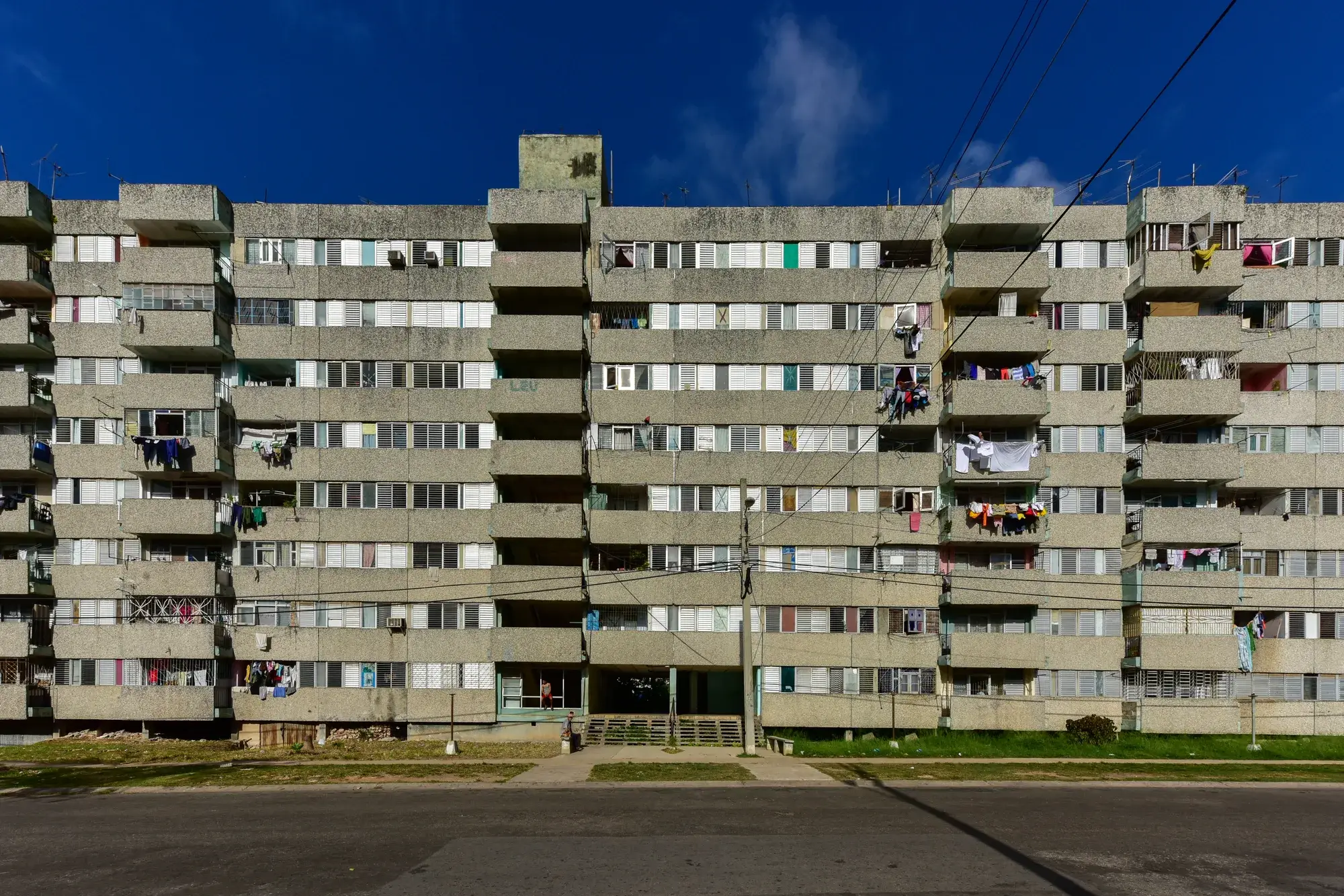 Immeubles de logements collectifs à Alamar, à l'est de La Havane