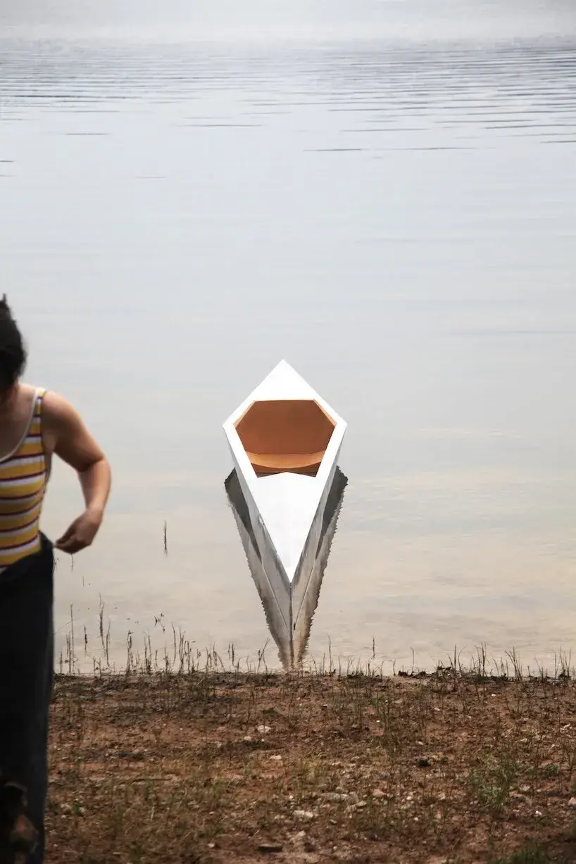 Maquettes du kayak Sharp testées sur l’eau