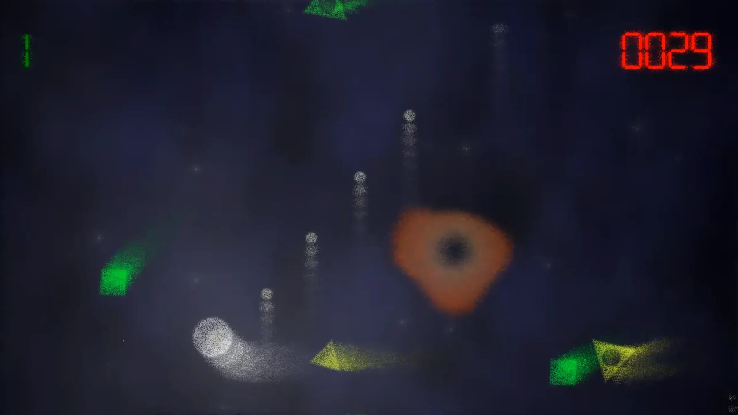 Capture de shmup8, le shoot’em up Windows construit autour d’une VM bytecode maison