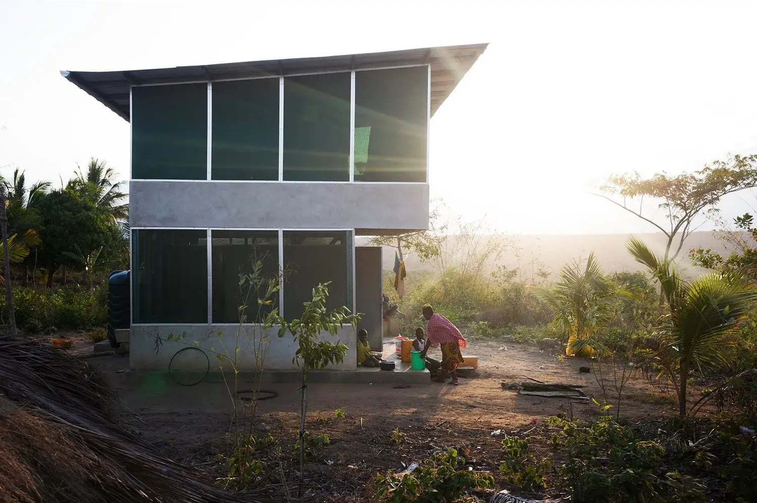 Une Star Home à deux étages construite dans la région de Mtwara en Tanzanie