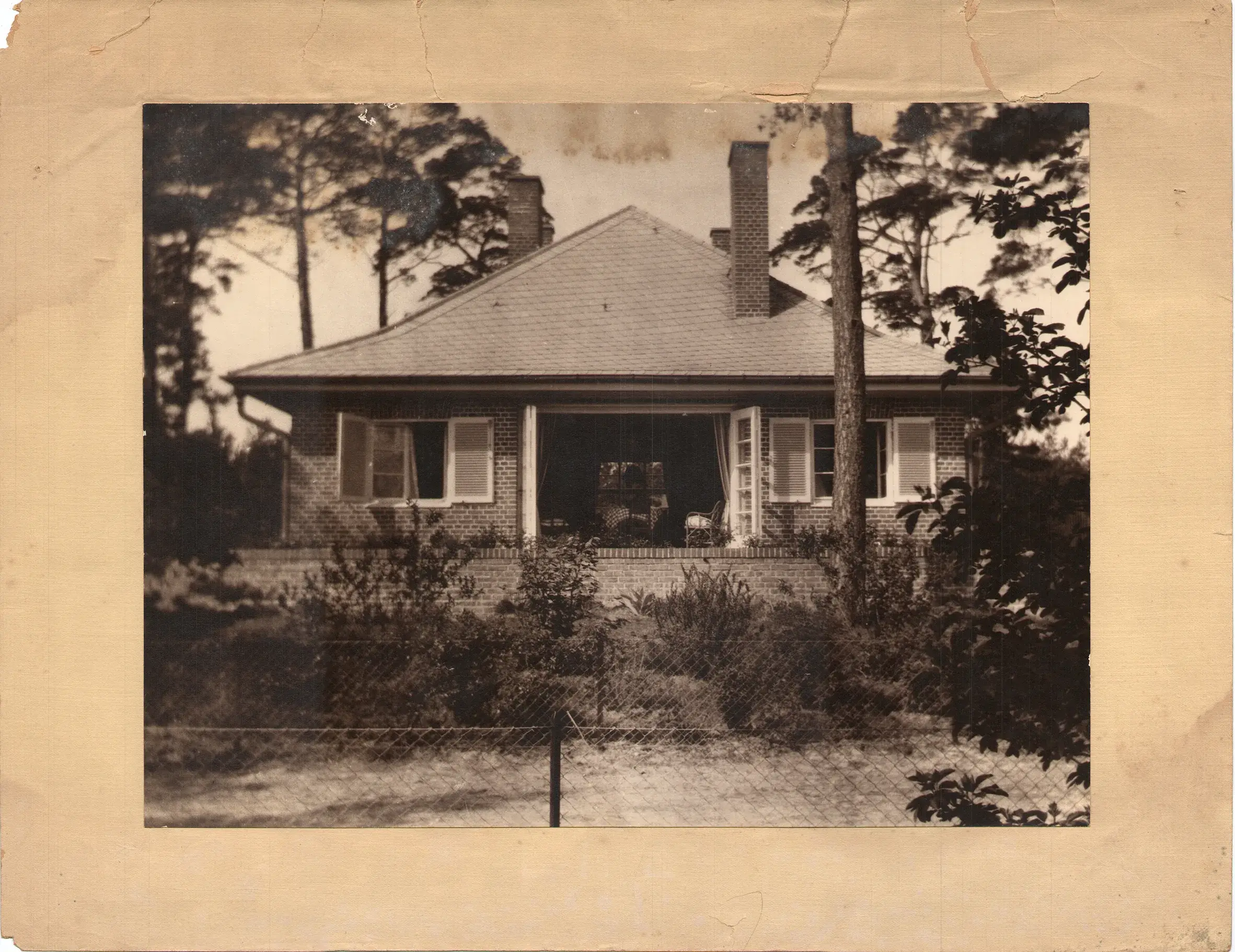 Maison d’été Maas dessinée par Otto Koenigsberger en 1927