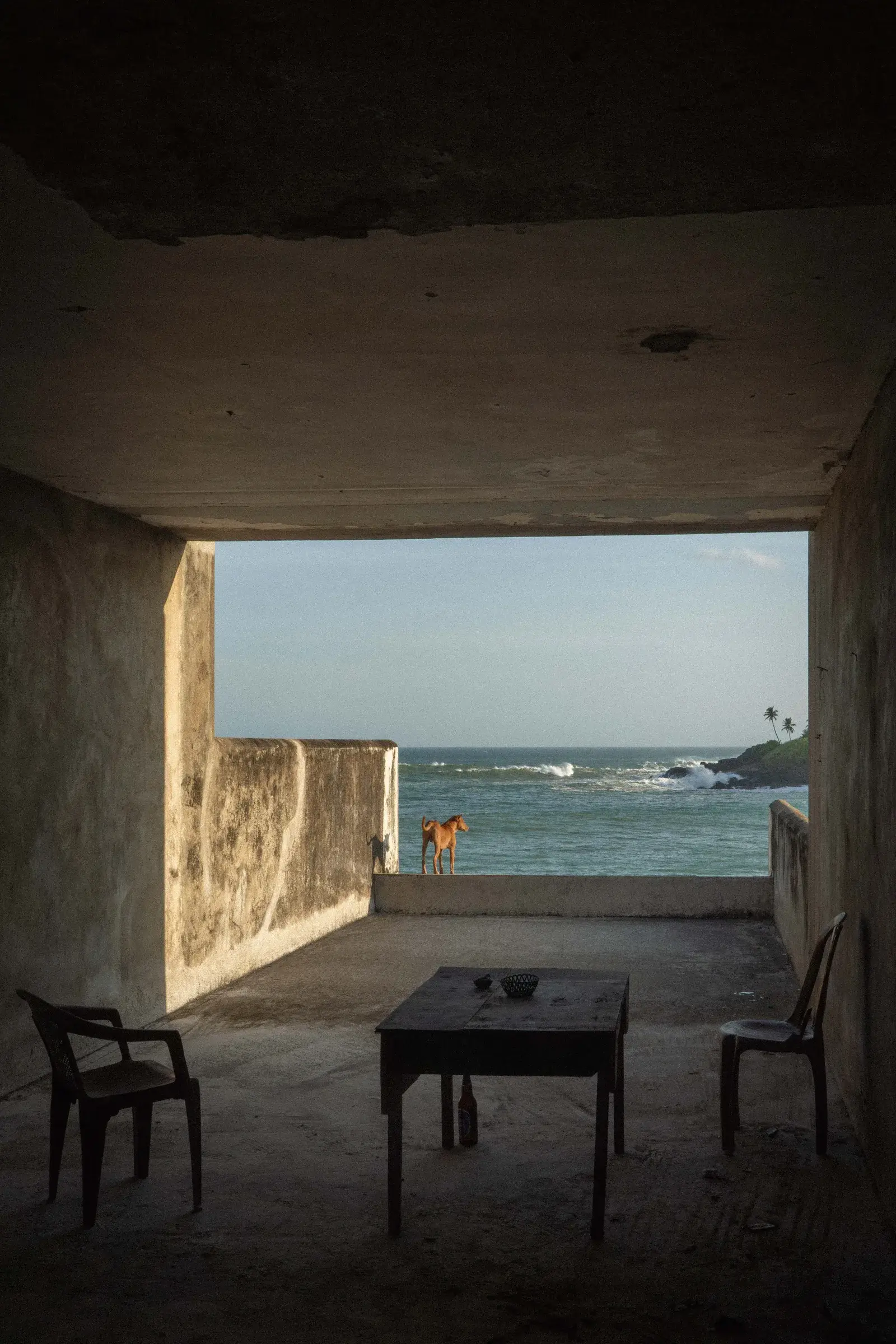 Vue du Tangalle Bay Hotel de Valentine Gunasekara au Sri Lanka