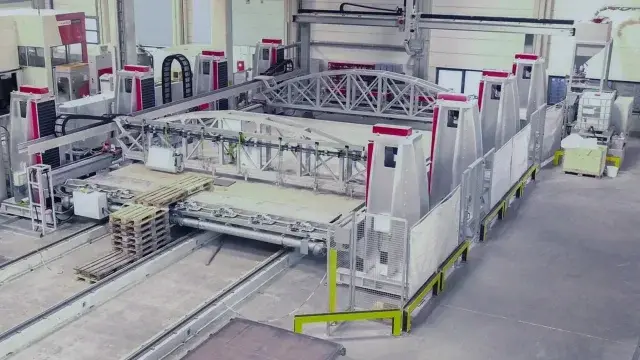 Vue d’ensemble du VX9000, imprimante 3D industrielle de très grand format pour moules en sable